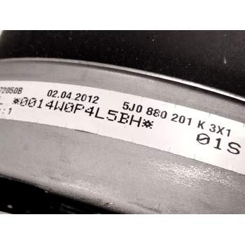 Recambio de airbag delantero izquierdo para skoda roomster (5j7) 1.6 tdi referencia OEM IAM 5J0880201  