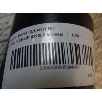 Recambio de motor limpia delantero para nissan pick-up (d22) 2.5 diesel referencia OEM IAM   