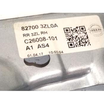 Recambio de elevalunas trasero derecho para nissan pulsar hatchback (c13) 1.2 dig-t referencia OEM IAM 827003ZL0A  