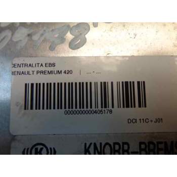 Recambio de centralita ebs para renault premium 420 referencia OEM IAM 0486106024 BOSCH 