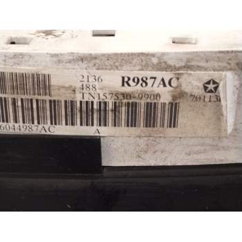 Recambio de cuadro instrumentos para chrysler voyager (rg) 2.8 crd grand voyager limited referencia OEM IAM P56044987  