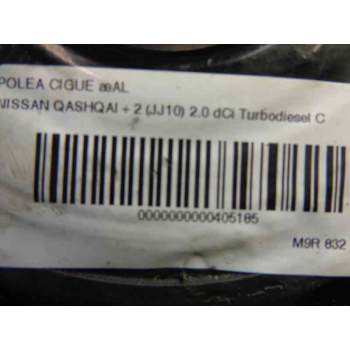 Recambio de polea cigueñal para nissan qashqai+2 (jj10) 2.0 dci turbodiesel cat referencia OEM IAM   