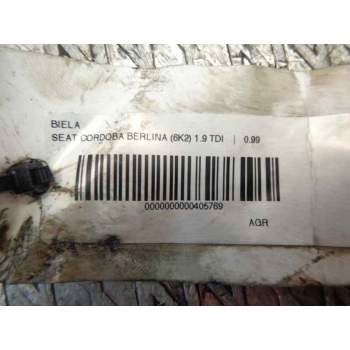 Recambio de biela para seat cordoba berlina (6k2) 1.9 tdi referencia OEM IAM   
