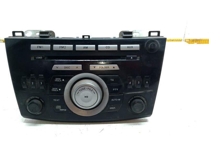 Recambio de sistema audio / radio cd para mazda 3 lim. (bl) active referencia OEM IAM BDA466AR0  