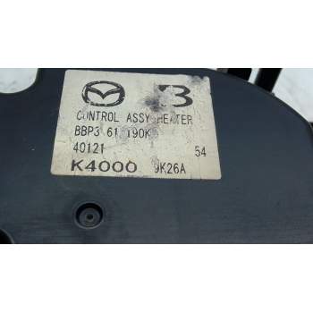 Recambio de mando calefaccion aire acondicionado para mazda 3 lim. (bl) active referencia OEM IAM BBP361190K  
