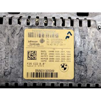 Recambio de pantalla multifuncion para bmw x3 (f25) xdrive 20 d referencia OEM IAM 15775116  