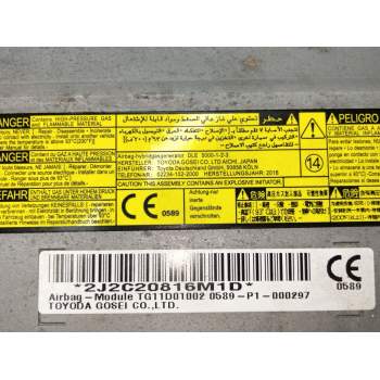 Recambio de airbaig delantero izquierdo de pies para toyota auris referencia OEM IAM 0589P1000297  