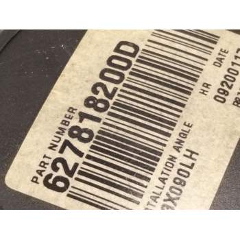 Recambio de cinturon seguridad trasero izquierdo para nissan pulsar hatchback (c13) 1.2 dig-t referencia OEM IAM 627818200D  