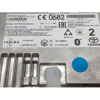 Recambio de sistema audio / radio cd para toyota auris referencia OEM IAM 6434BE2808  