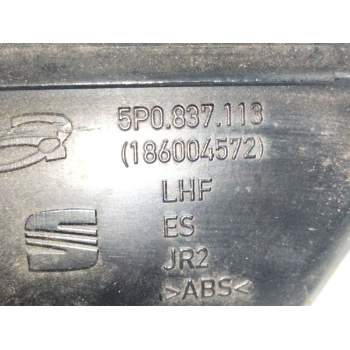 Recambio de maneta interior trasera izquierda para seat leon (1p1) referencia OEM IAM 5P0837113  