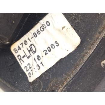 Recambio de retrovisor derecho para subaru justy j12 (nh) 1.5 g3x plus referencia OEM IAM 8470186G60  