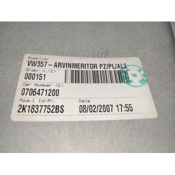 Recambio de elevalunas delantero derecho para volkswagen caddy ka/kb (2k) furg. referencia OEM IAM 2K1837752BS  