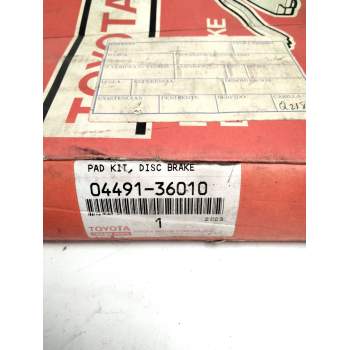 Recambio de pastillas de freno para toyota referencia OEM IAM 04491-36010 AISIN KIT PASTILLAS DELANTERAS