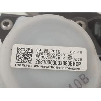 Recambio de cinturon seguridad trasero izquierdo para volkswagen touareg (7p5, 7p6) 3.0 v6 tdi referencia OEM IAM 306709399G48  