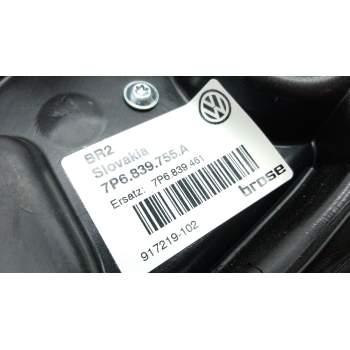 Recambio de elevalunas trasero izquierdo para volkswagen touareg (7p5, 7p6) 3.0 v6 tdi referencia OEM IAM 7P6839755A  