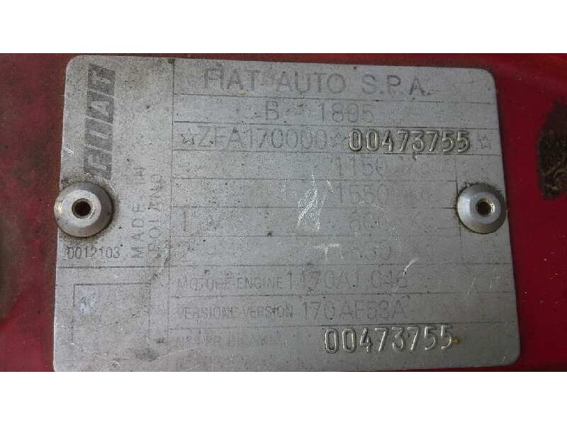 fiat cinquecento (170) del año 1995