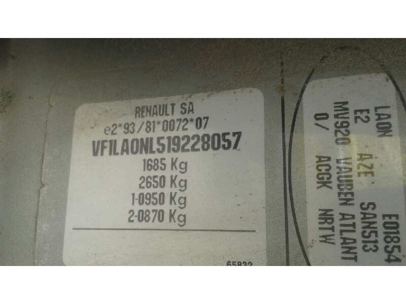 renault megane i classic (la0) del año 1999