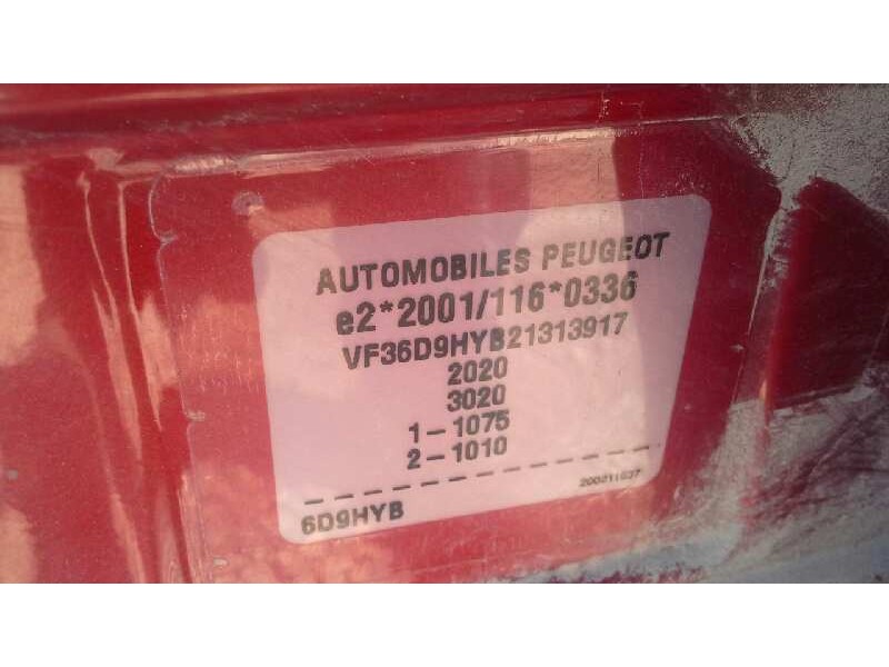 peugeot 407 del año 2005