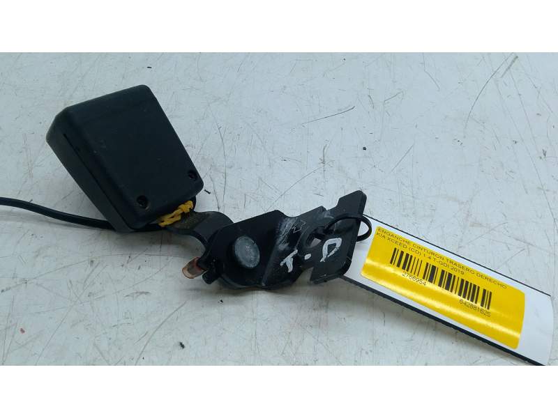Recambio de enganche cinturon trasero derecho para kia xceed (cd) 1.4 t-gdi referencia OEM IAM   