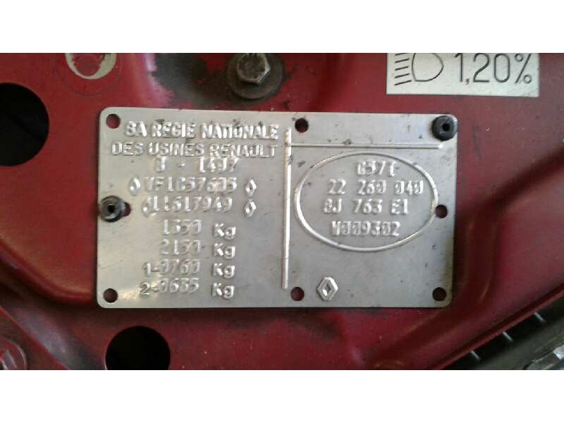 renault clio i fase i+ii (b/c57) del año 1994