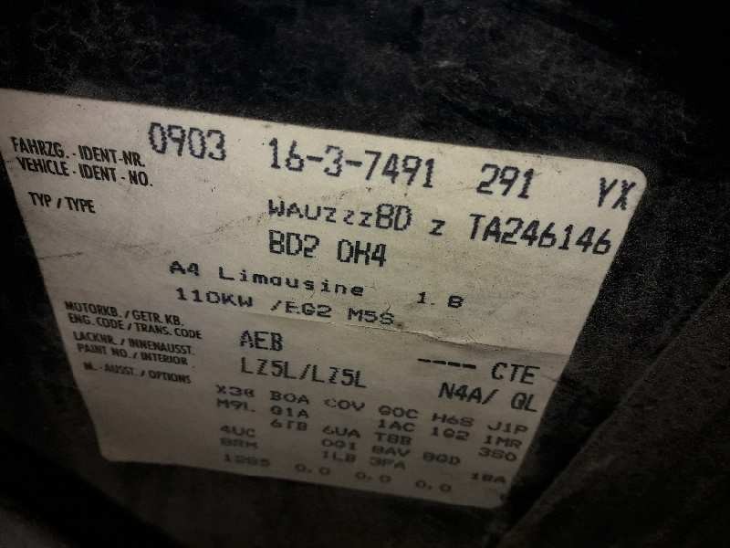 audi a4 berlina (b5) del año 1996