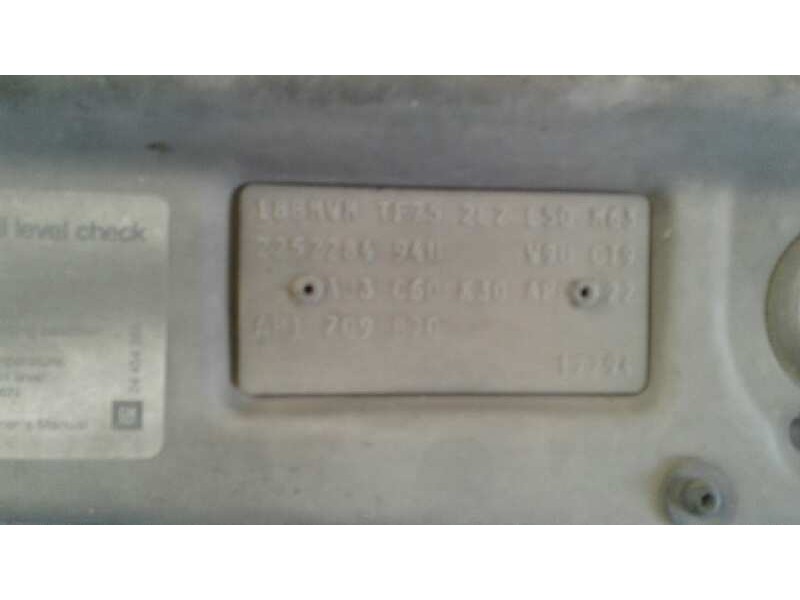 opel zafira a del año 2002