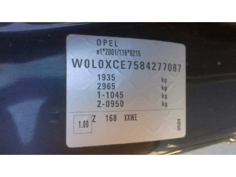 opel meriva del año 2008