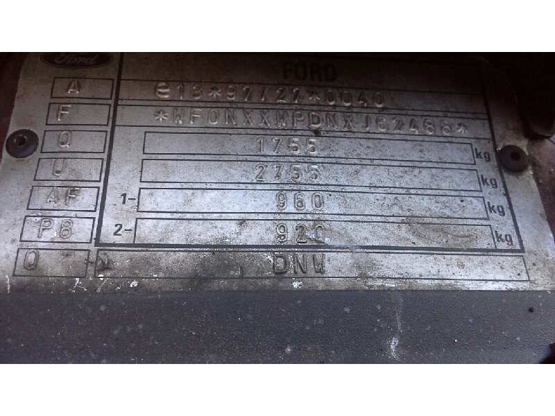 ford focus turnier (cak) del año 2000