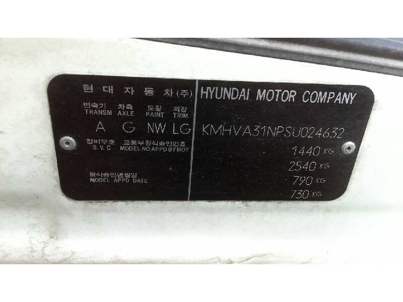 hyundai accent (x3) del año 1995