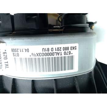Recambio de airbag delantero izquierdo para volkswagen golf vi (5k1) 2.0 tdi referencia OEM IAM 5K0880201D  