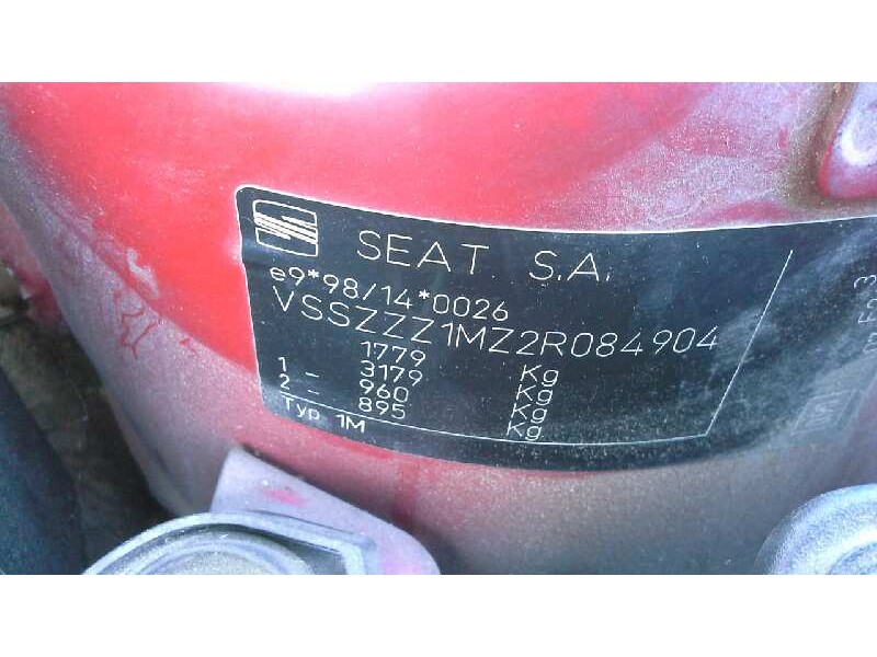 seat leon (1m1) del año 2002