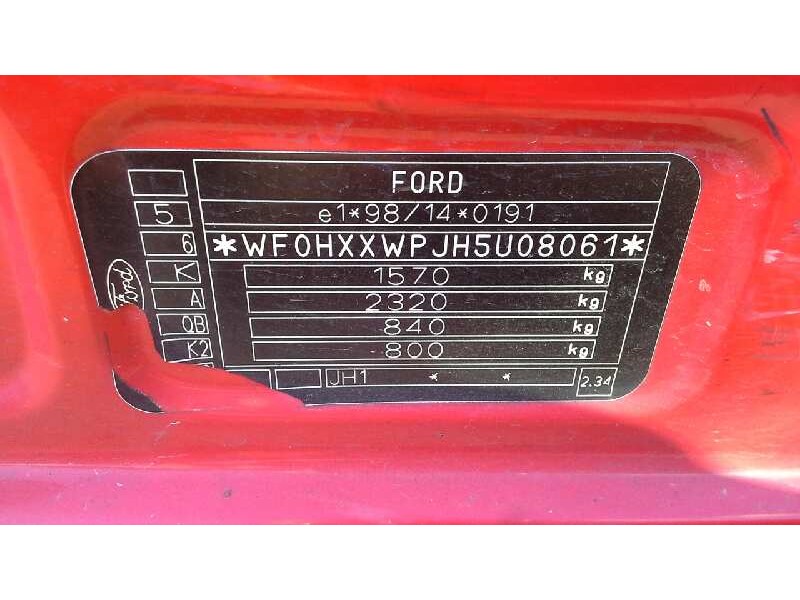 ford fiesta (cbk) del año 2005