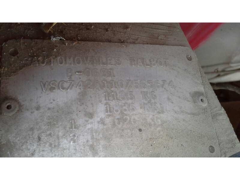 peugeot 205 berlina del año 1987