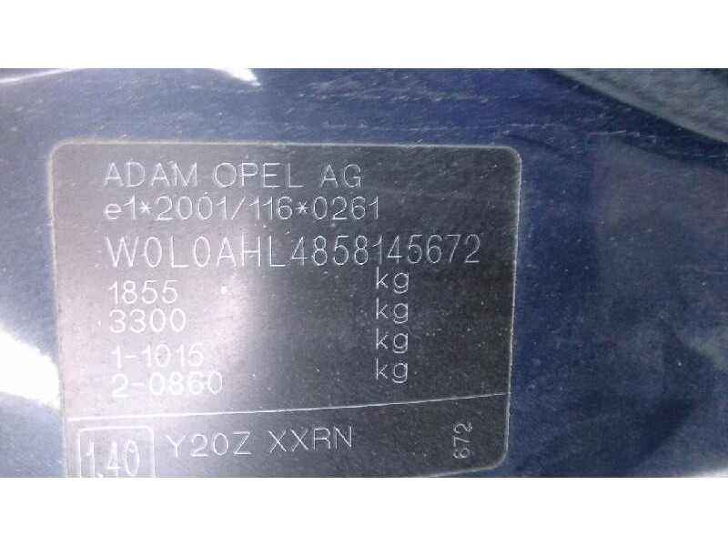 opel astra h berlina del año 2005