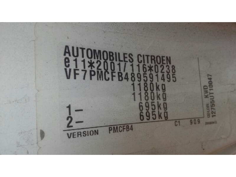 citroen c1 del año 2011