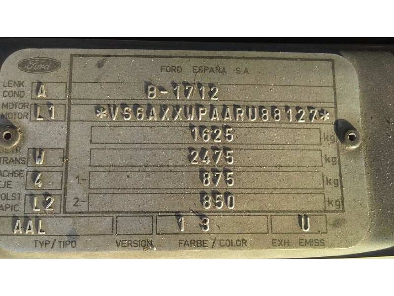 ford escort berlina/turnier del año 1994