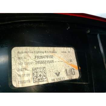 Recambio de piloto trasero izquierdo porton para renault talisman (lp_) 2.0 blue dci 160 (lpam) referencia OEM IAM 265552154R  