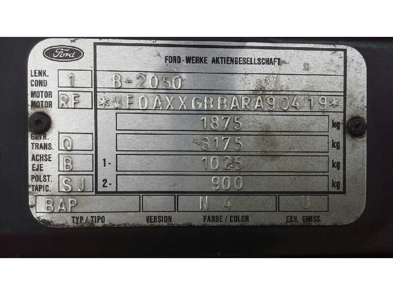 ford mondeo berlina/familiar (fd) del año 1995