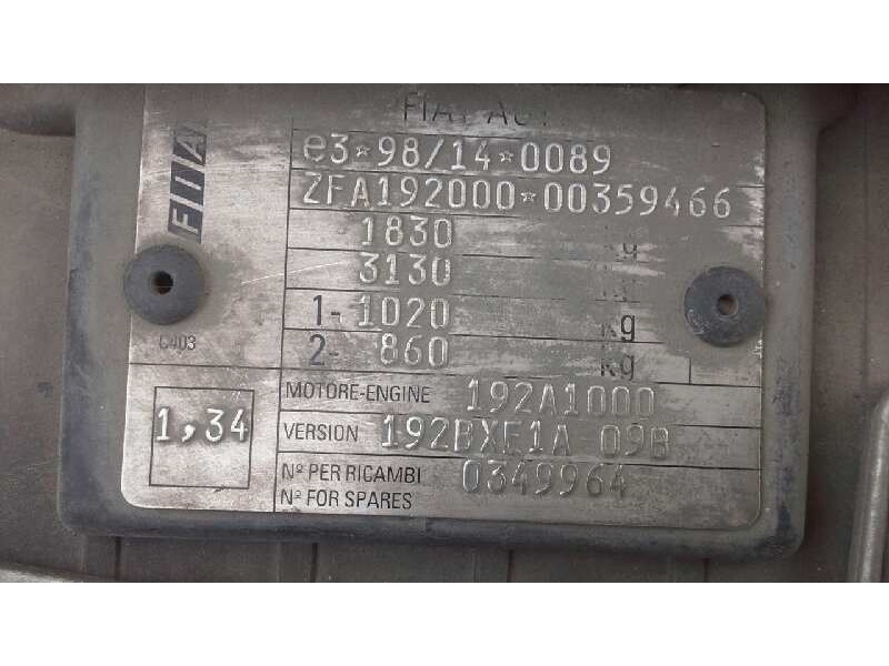 fiat stilo (192) del año 2003