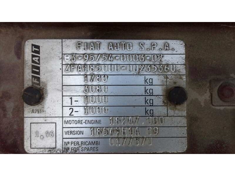 fiat marea berlina (185) del año 1998