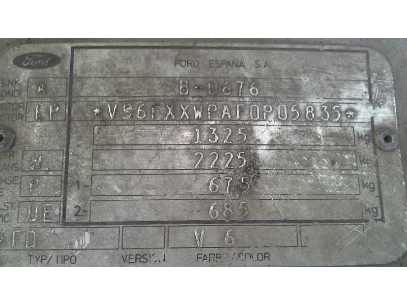 ford orion del año 1984