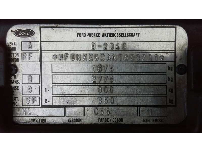 ford escort berlina/turnier del año 1996