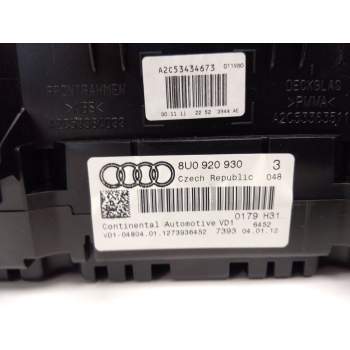 Recambio de cuadro instrumentos para audi q3 (8ub, 8ug) 2.0 tfsi quattro referencia OEM IAM 8U0920930  