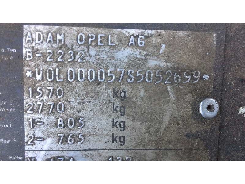 opel astra f berlina del año 1994