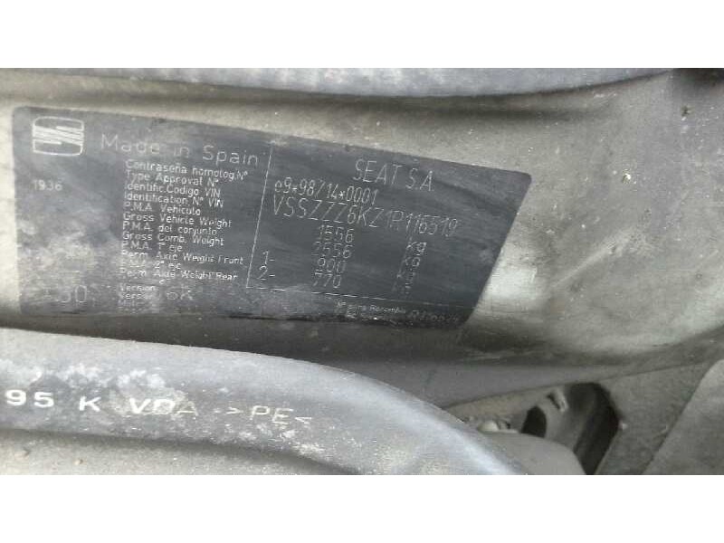 seat ibiza (6k1) del año 2001