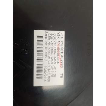 Recambio de cuadro instrumentos para peugeot 5008 (0u_, 0e_) 1.6 bluehdi 120 referencia OEM IAM 98110462870  
