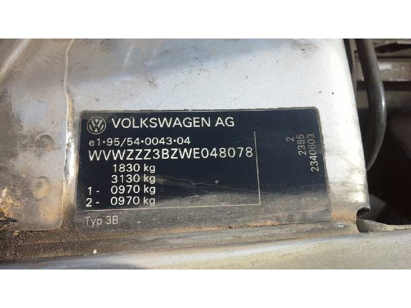 volkswagen passat berlina (3b2) del año 1997