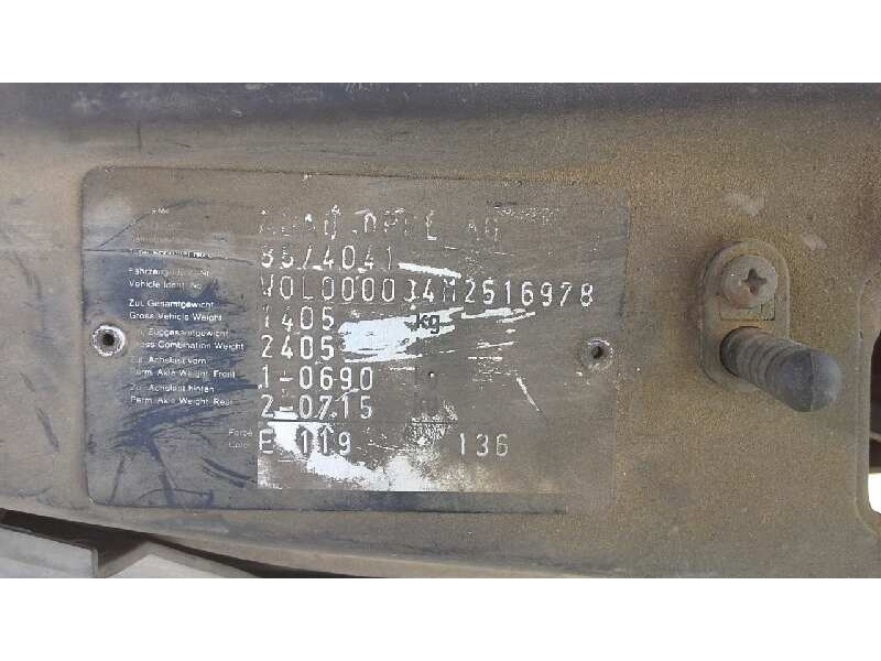 opel kadett e del año 1990