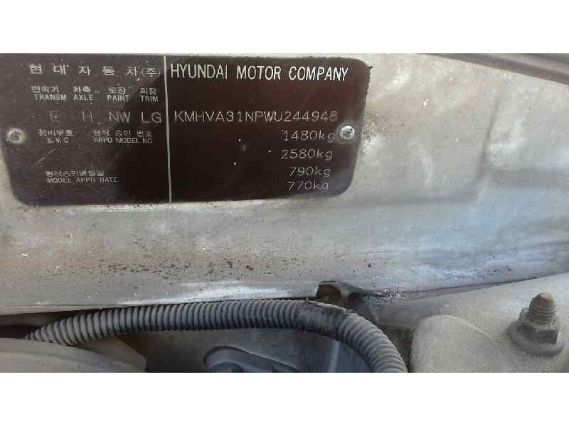 hyundai accent (x3) del año 1997