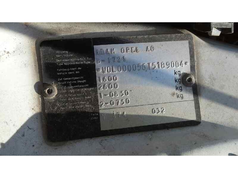 opel astra f berlina del año 1996